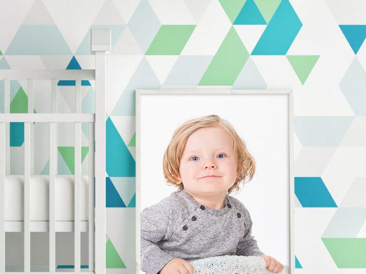 Busig barnfotografering
