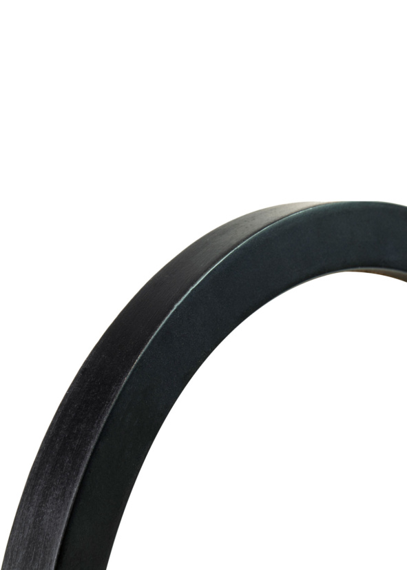 Fotoram Premium Rund Svart