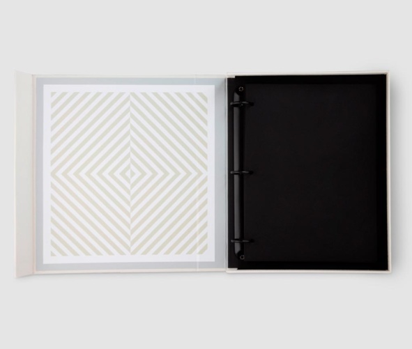 Printworks Coffee Table Fotoalbum 30 Blad - Happily Ever After Ivory Grå