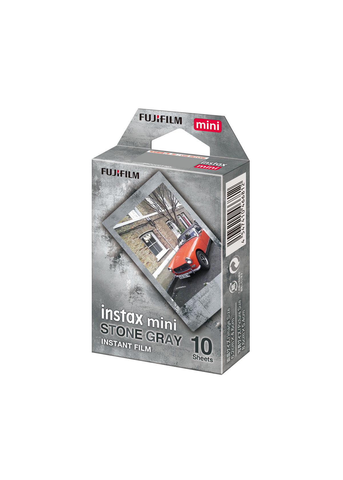 Fujifilm Instax Mini Film Stone Gray 10-pack