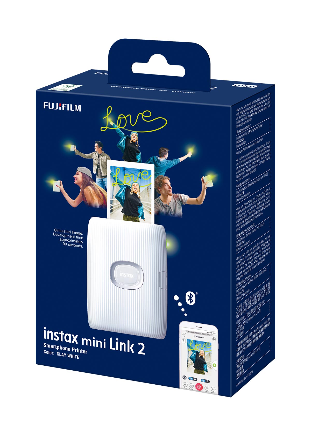 Smartphone printer instax mini Link 2