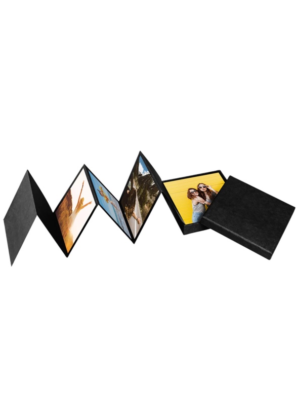 Walther Fotoalbum LePorello 10x10 cm Black