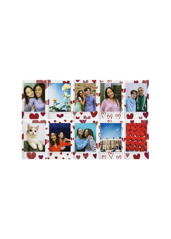 Fujifilm Instax Mini Film Heart Sketch 10-pack
