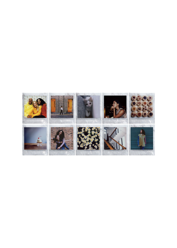 Fujifilm Instax Square Film White Marble 10-pack