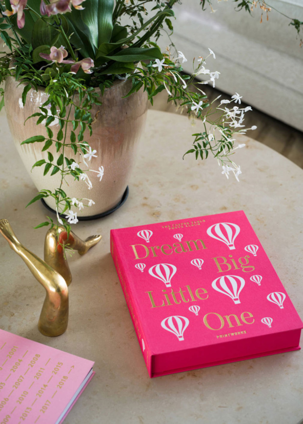 Printworks Coffee Table Fotoalbum 30 Blad - Dream Big Little One Pink