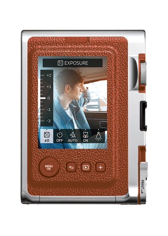 Fujifilm Instax Mini Evo Brown Startpaket
