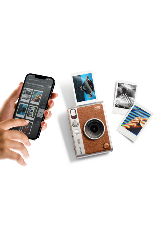 Fujifilm Instax Mini Evo Brown Startpaket