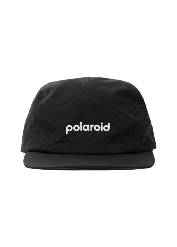 Polaroid Cap 5 Panel Black Keps