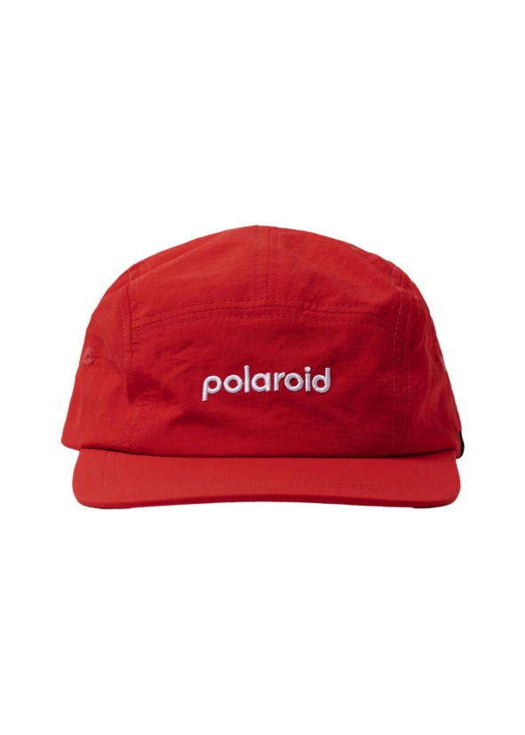 Polaroid Cap 5 Panel Red Keps