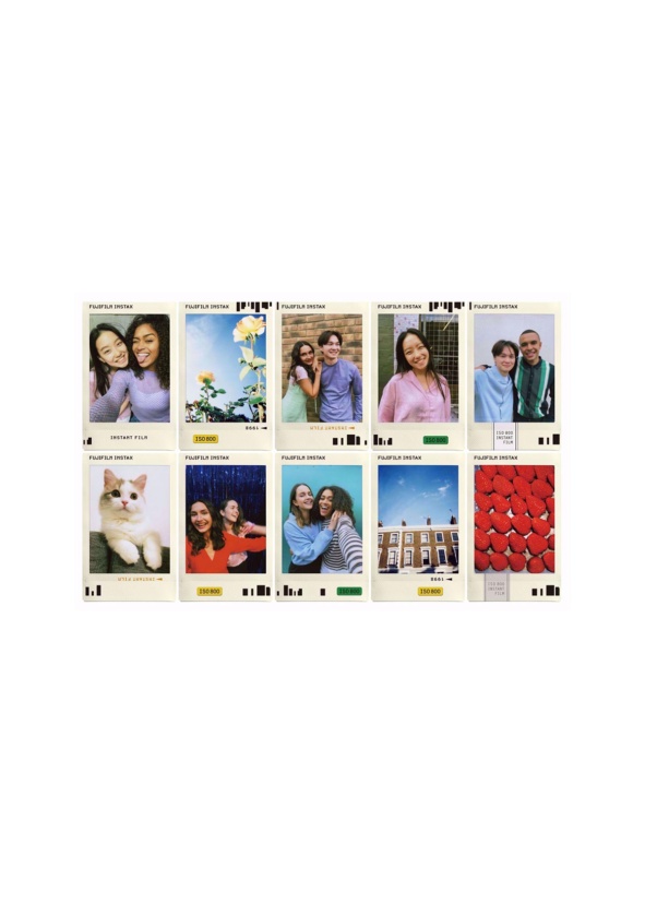 Fujifilm Instax Mini Film Photo Slide 10-pack