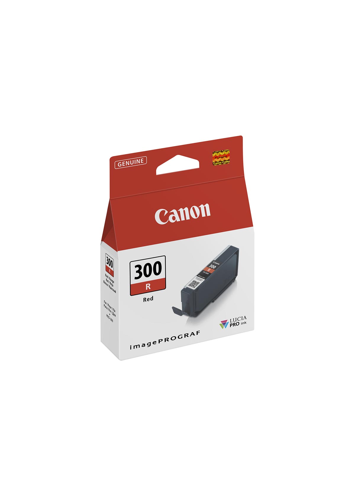 Canon PFI-300 R PRO Red Original Bläckpatron