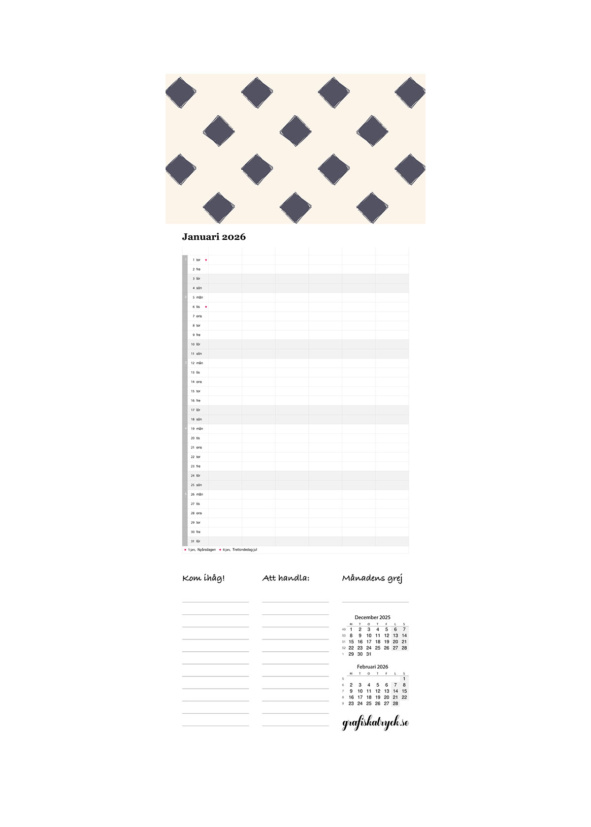 Familjekalender 2026