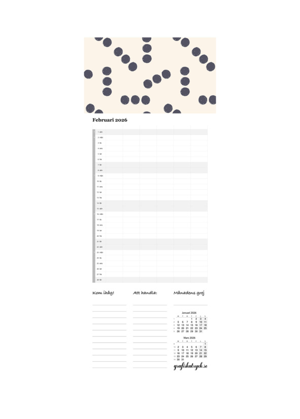 Familjekalender 2026