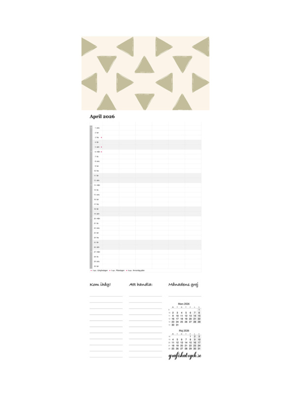 Familjekalender 2026