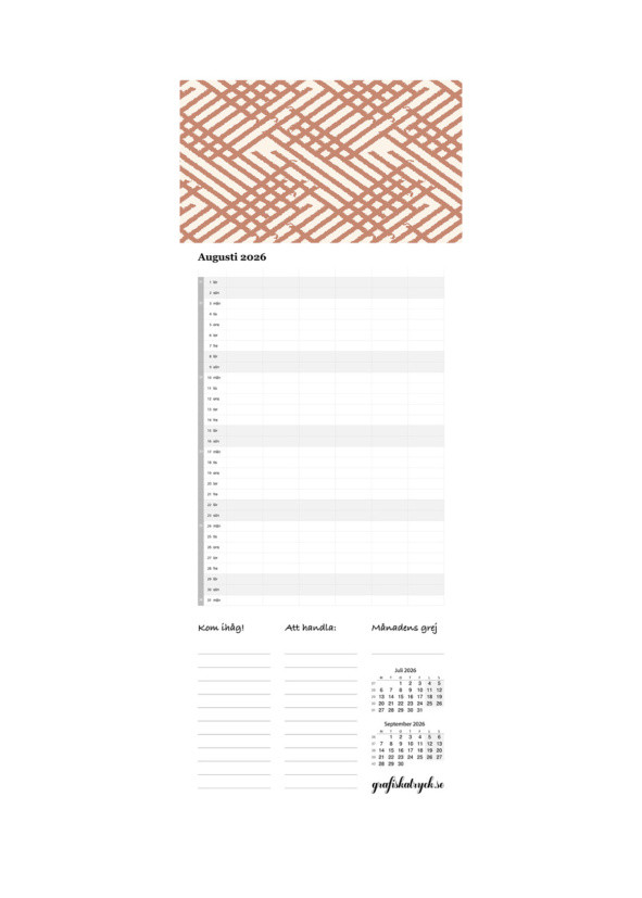 Familjekalender 2026