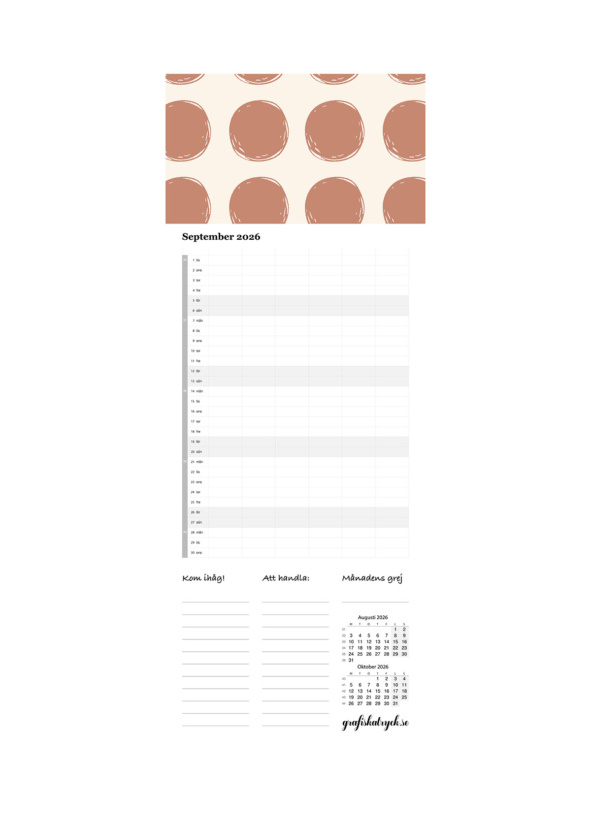 Familjekalender 2026