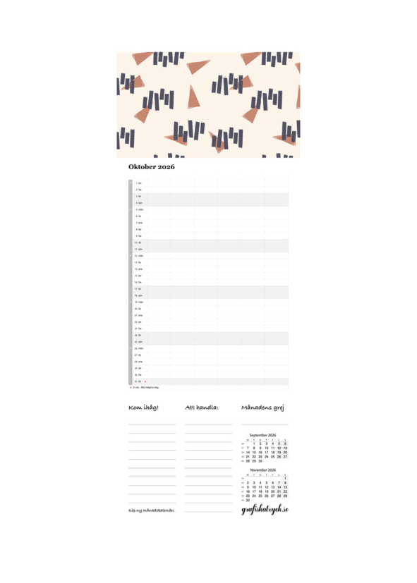 Familjekalender 2026