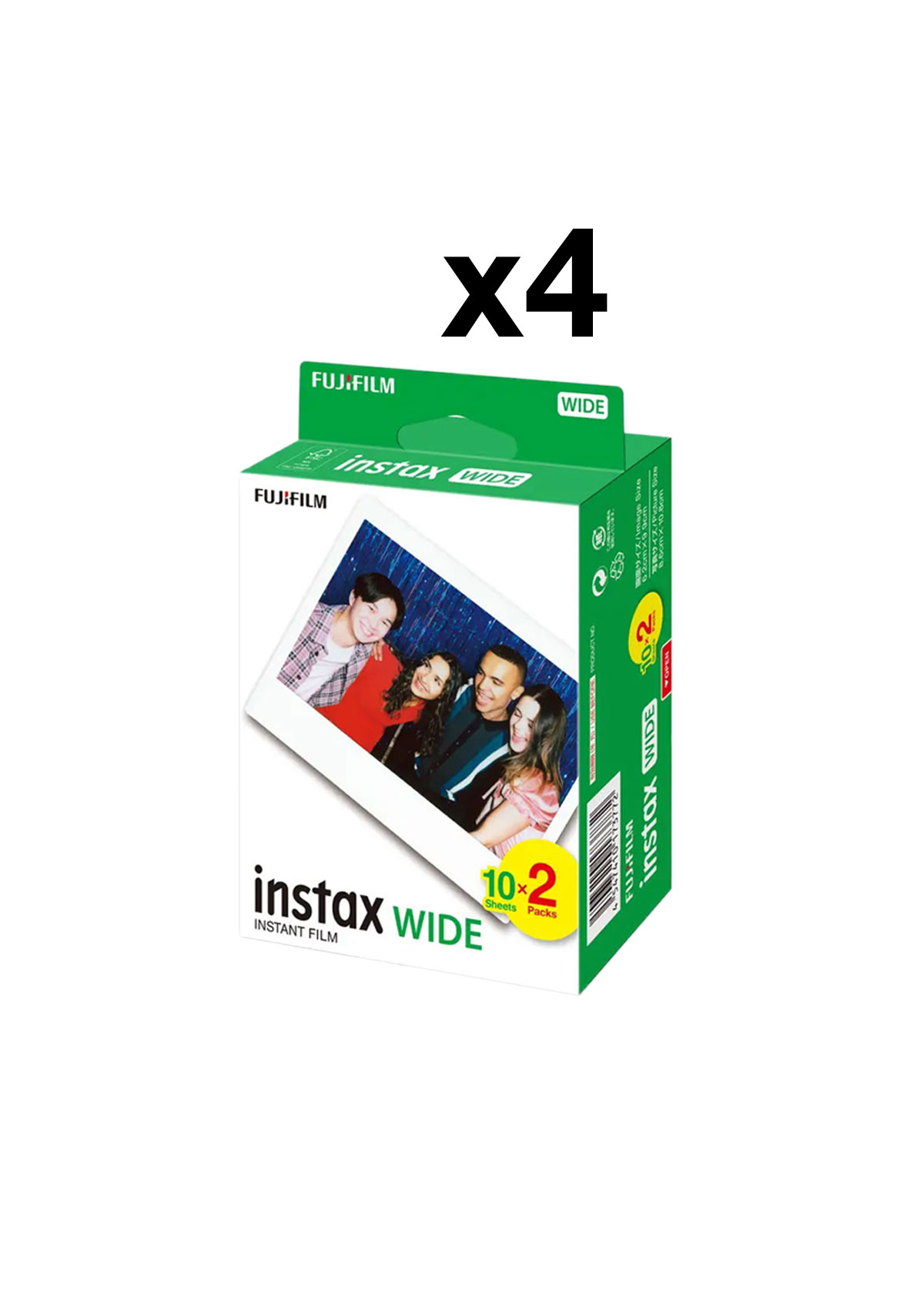 Fujifilm Instax Wide Film 80-pack