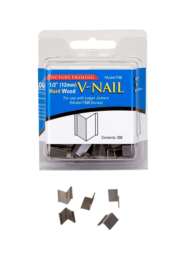 Logan V-Nail F48 Hard Wood 1/2 12 mm 200-pack